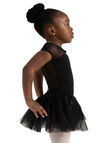 Capezio Children's Keyhole Back Tutu Dress with Mesh