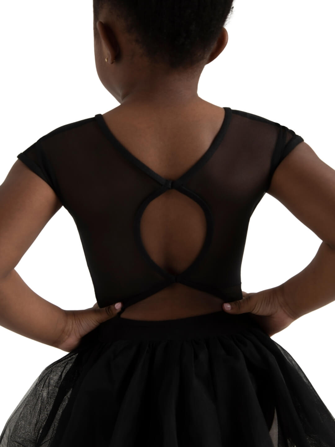 Capezio Children's Keyhole Back Tutu Dress with Mesh