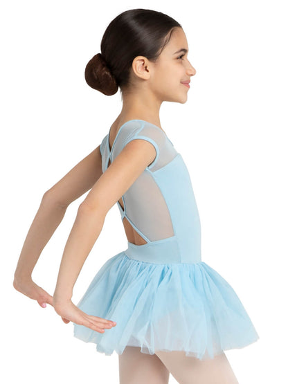Capezio Children's Keyhole Back Tutu Dress with Mesh