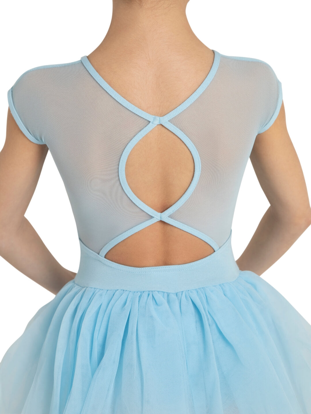 Capezio Children's Keyhole Back Tutu Dress with Mesh