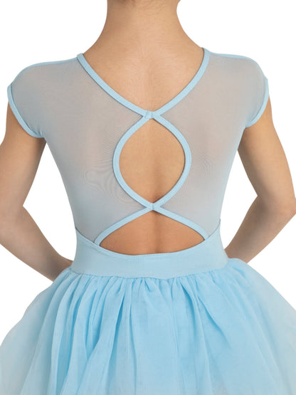 Capezio Children's Keyhole Back Tutu Dress with Mesh