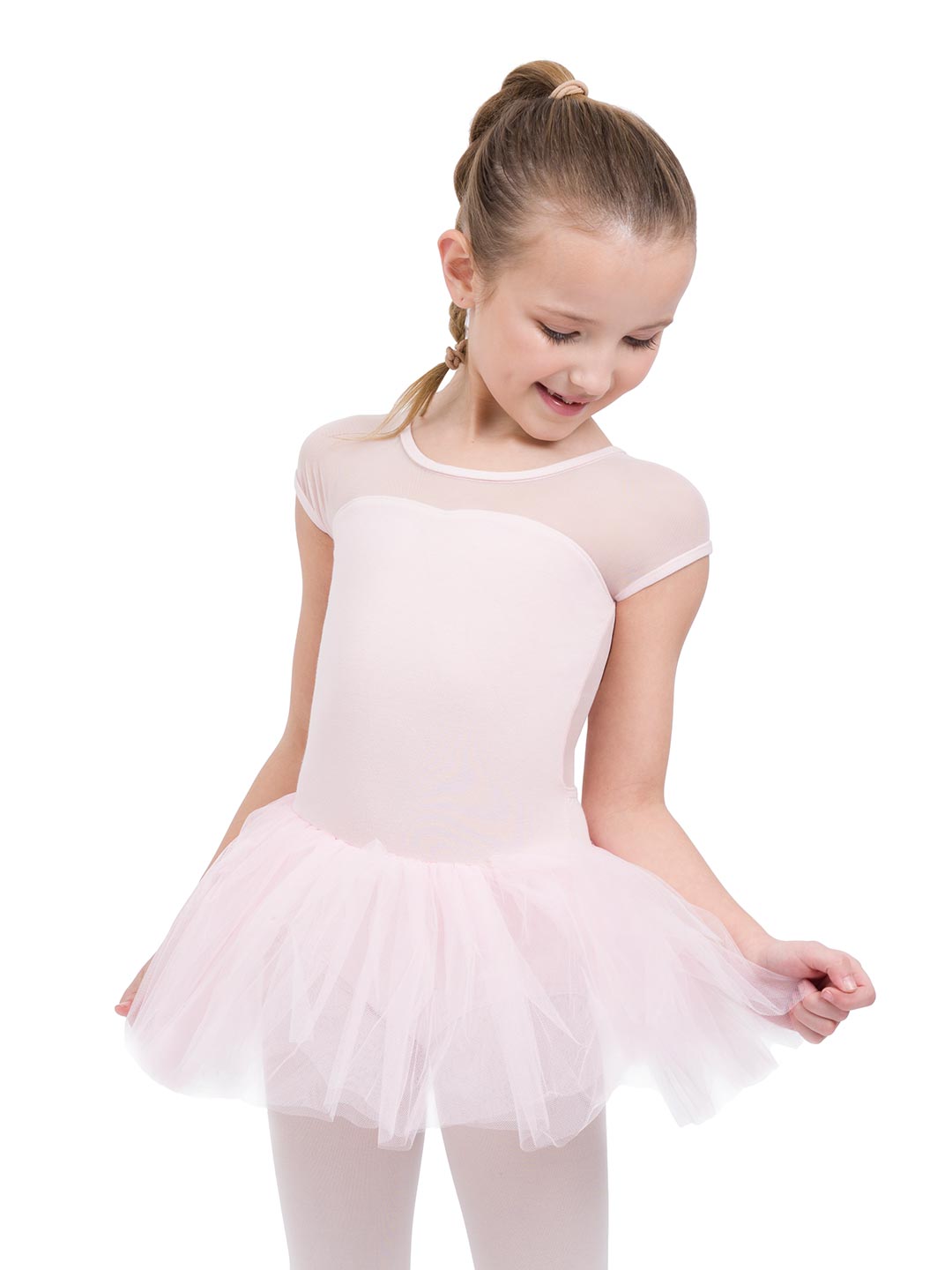 Capezio Children's Keyhole Back Tutu Dress with Mesh