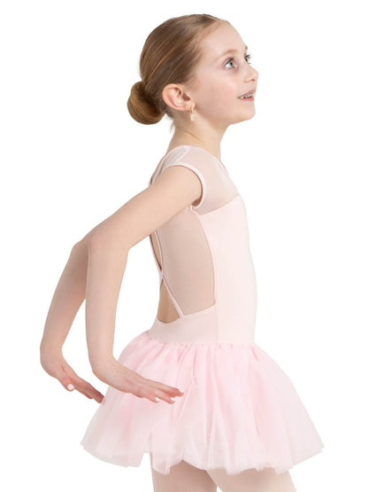 Capezio Children's Keyhole Back Tutu Dress with Mesh