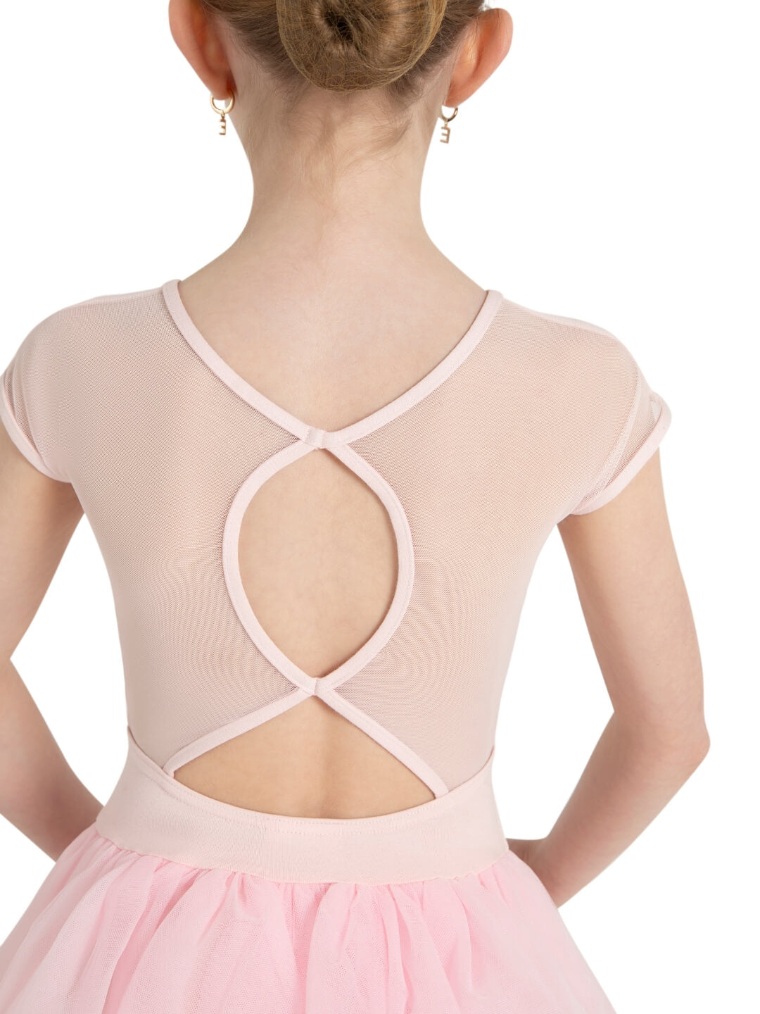 Capezio Children's Keyhole Back Tutu Dress with Mesh