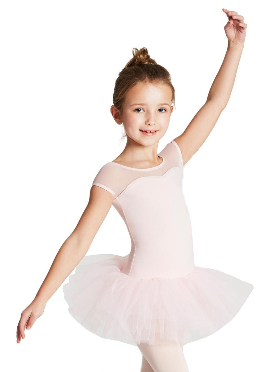 Capezio Children's Keyhole Back Tutu Dress with Mesh