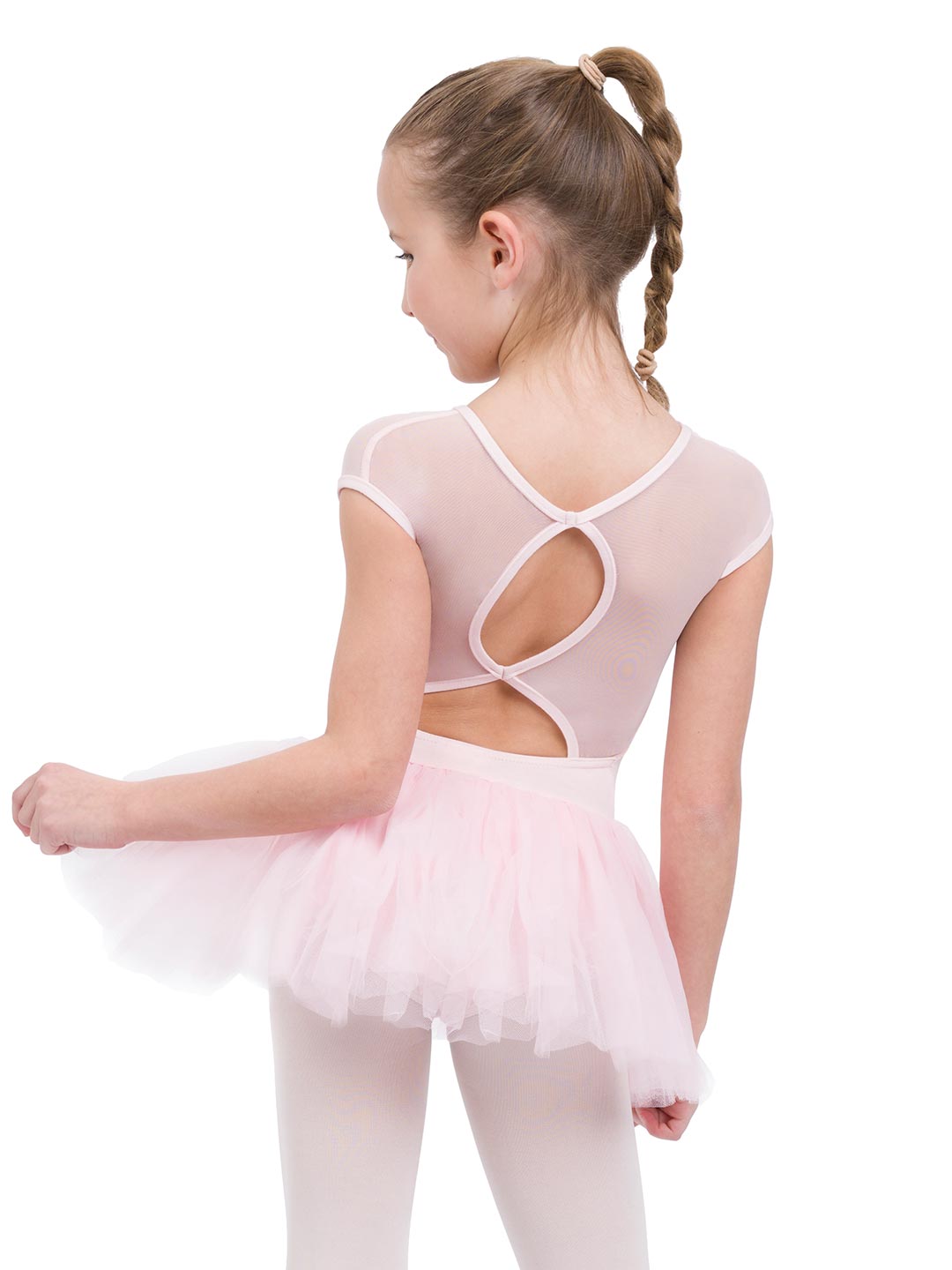 Capezio Children's Keyhole Back Tutu Dress with Mesh