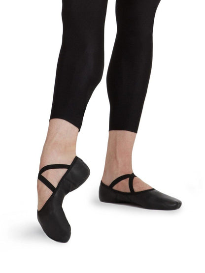 Capezio Sculpted Leather Romeo Ballet Shoe for Men