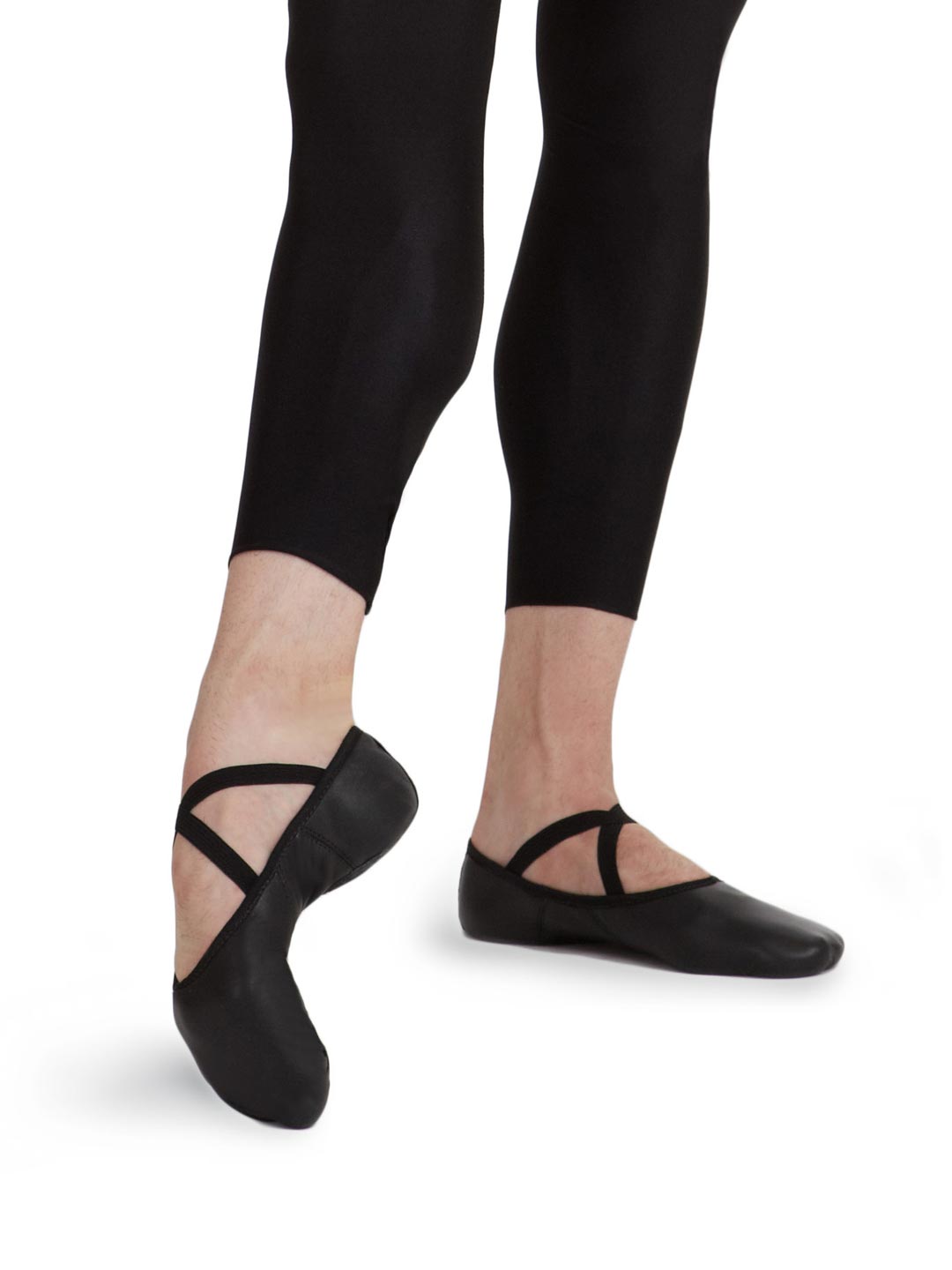 Capezio Sculpted Leather Romeo Ballet Shoe for Men