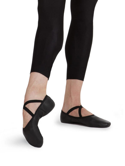 Capezio Sculpted Leather Romeo Ballet Shoe for Men