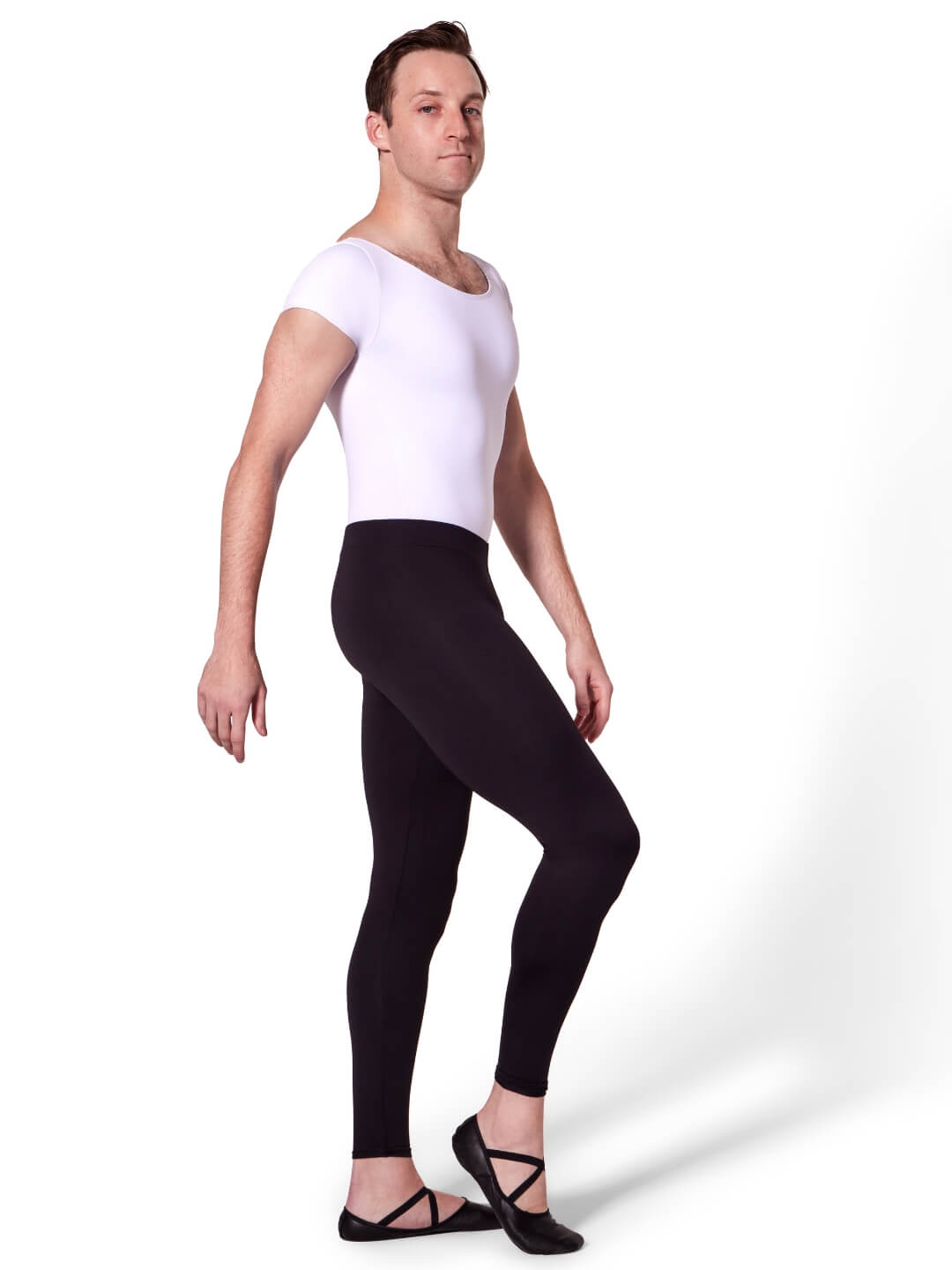 Capezio Sculpted Leather Romeo Ballet Shoe for Men