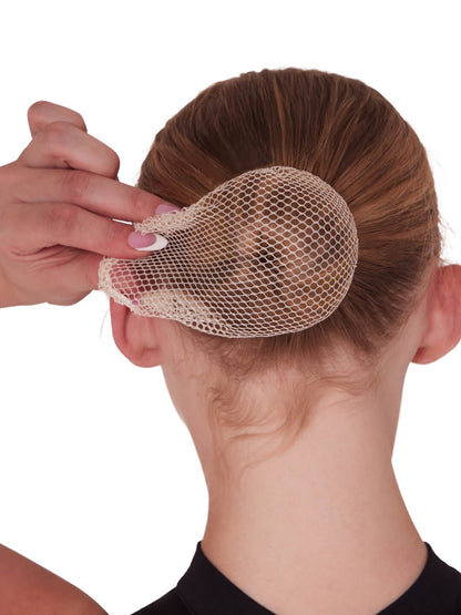 Capezio Hair Net Bun Cover Cuts Down on Styling Time