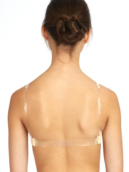 Capezio 6 Pack Clear Back Straps for Capezio® Dancewear
