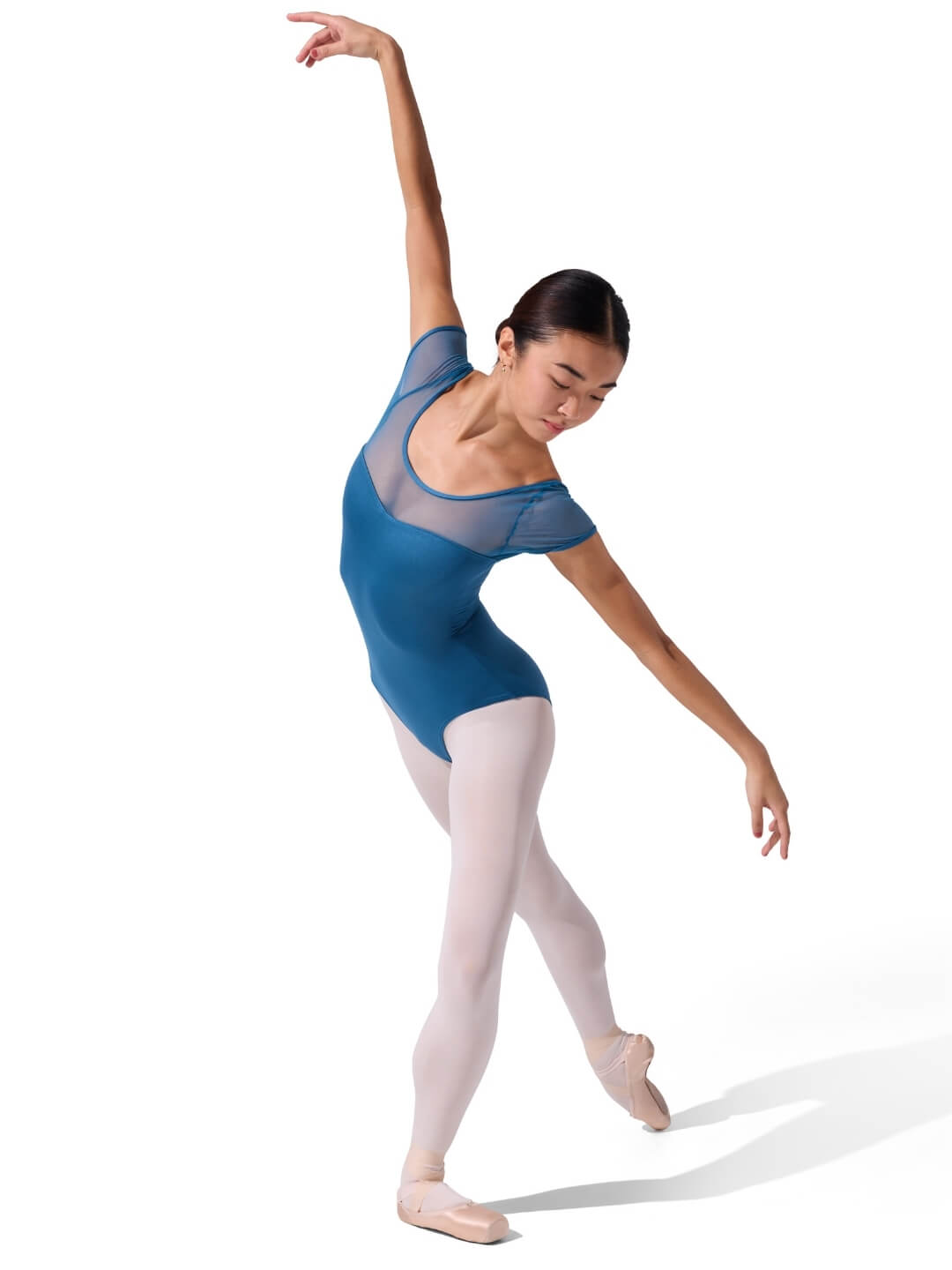 Capezio Capezio Studio Collection Mesh Yoke SS Leotard