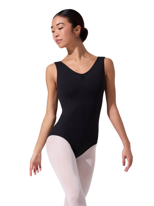 Capezio Capezio Studio Collection Pinch Front V Neck Leotard