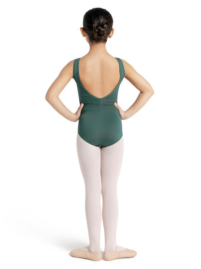 Capezio Capezio Studio Collection Low V Back w/ Pinch Tank Leotard - Girls