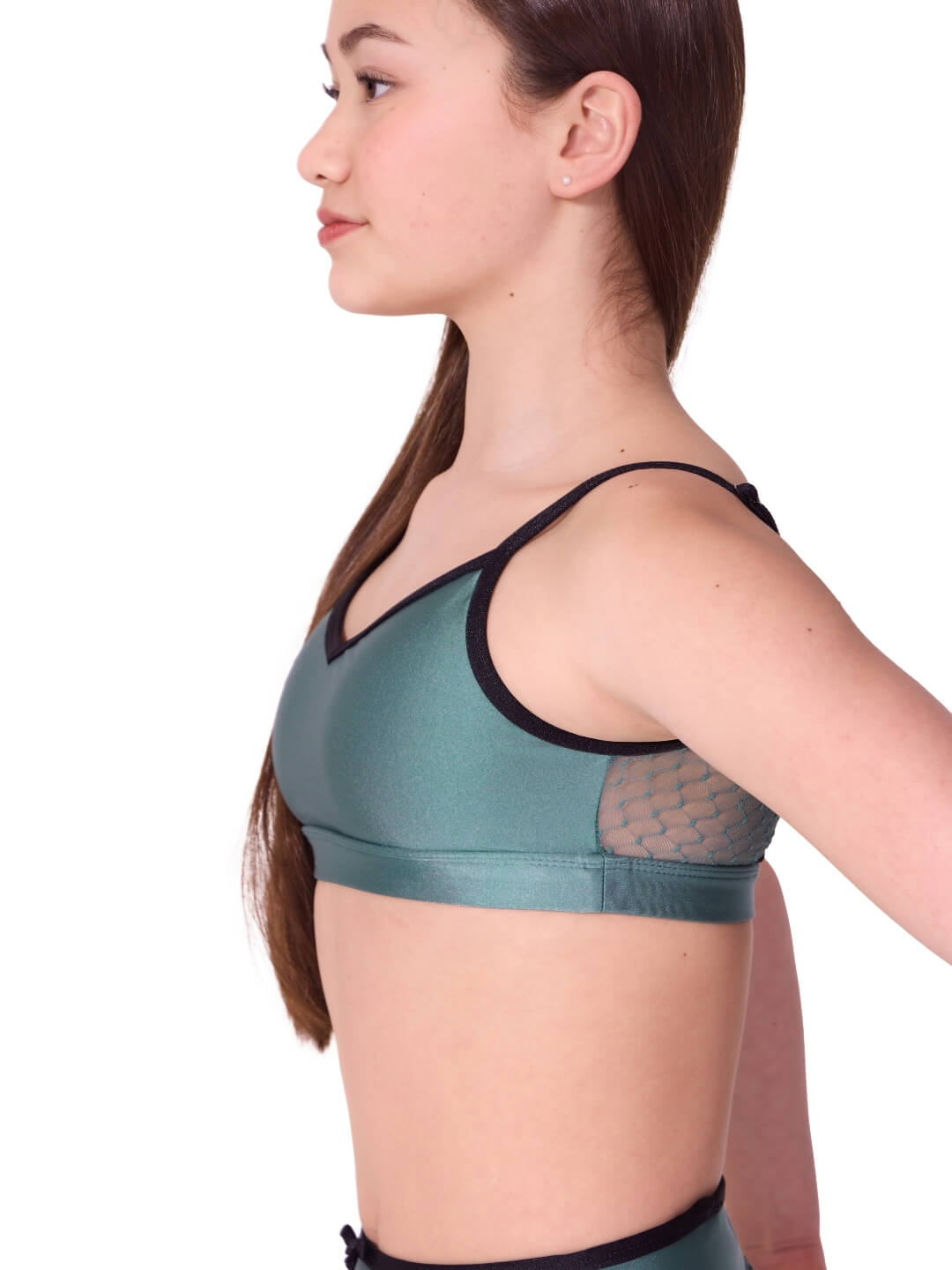 Capezio Capezio Enchanted Contrast Radiance Bra - Tween