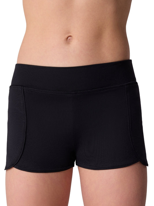 Capezio Capezio Studio Collection Short w/ Built in Brief - Girls