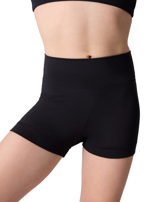 Capezio Capezio Studio Collection High Waisted Short - Girls