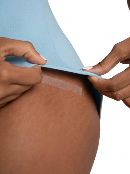 Capezio Double-Sided Sticky Strips™ Hold Straps in Place