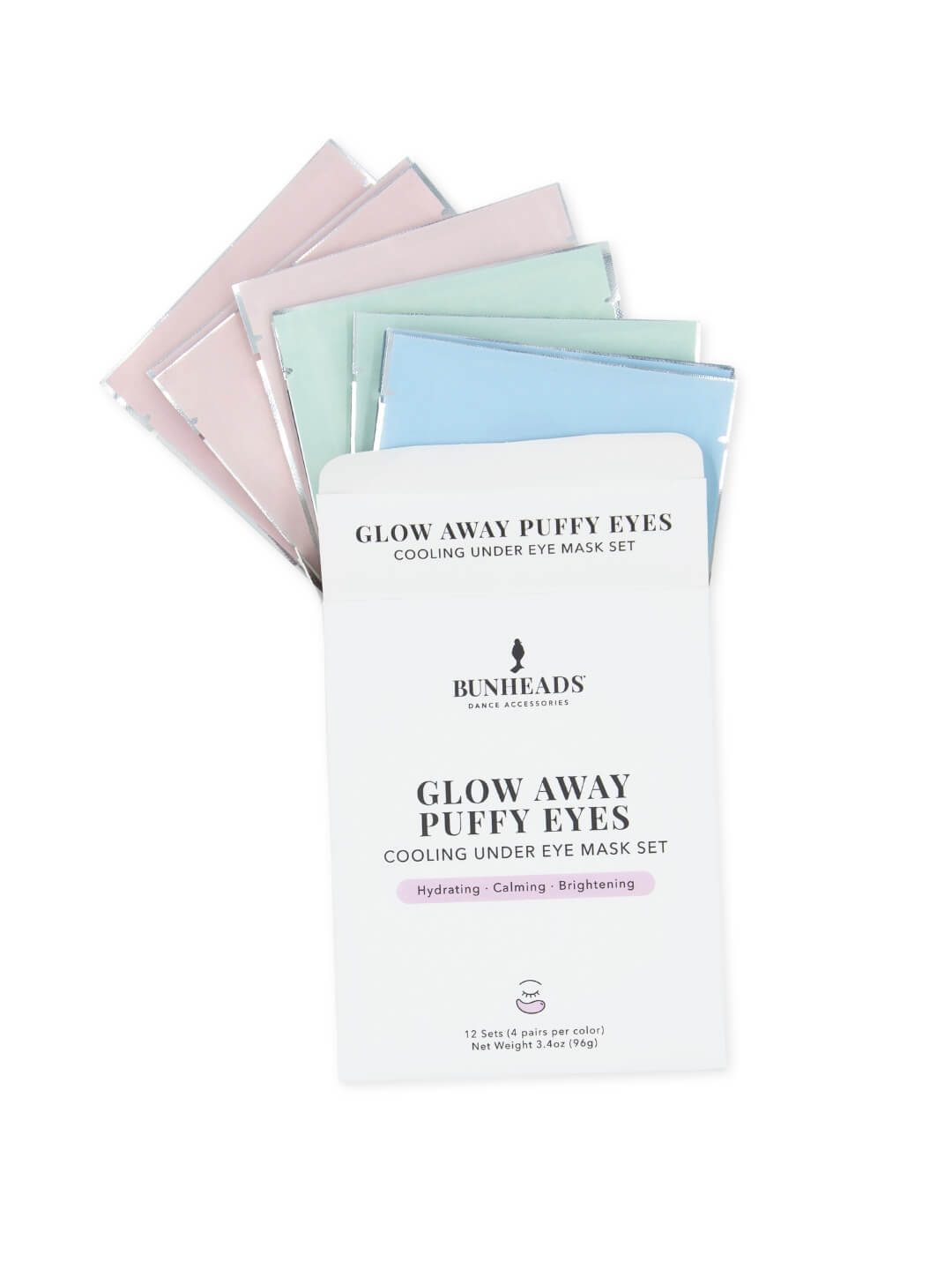 Capezio Capezio Glow Away Puffy Eyes -Cooling under eye Mask set