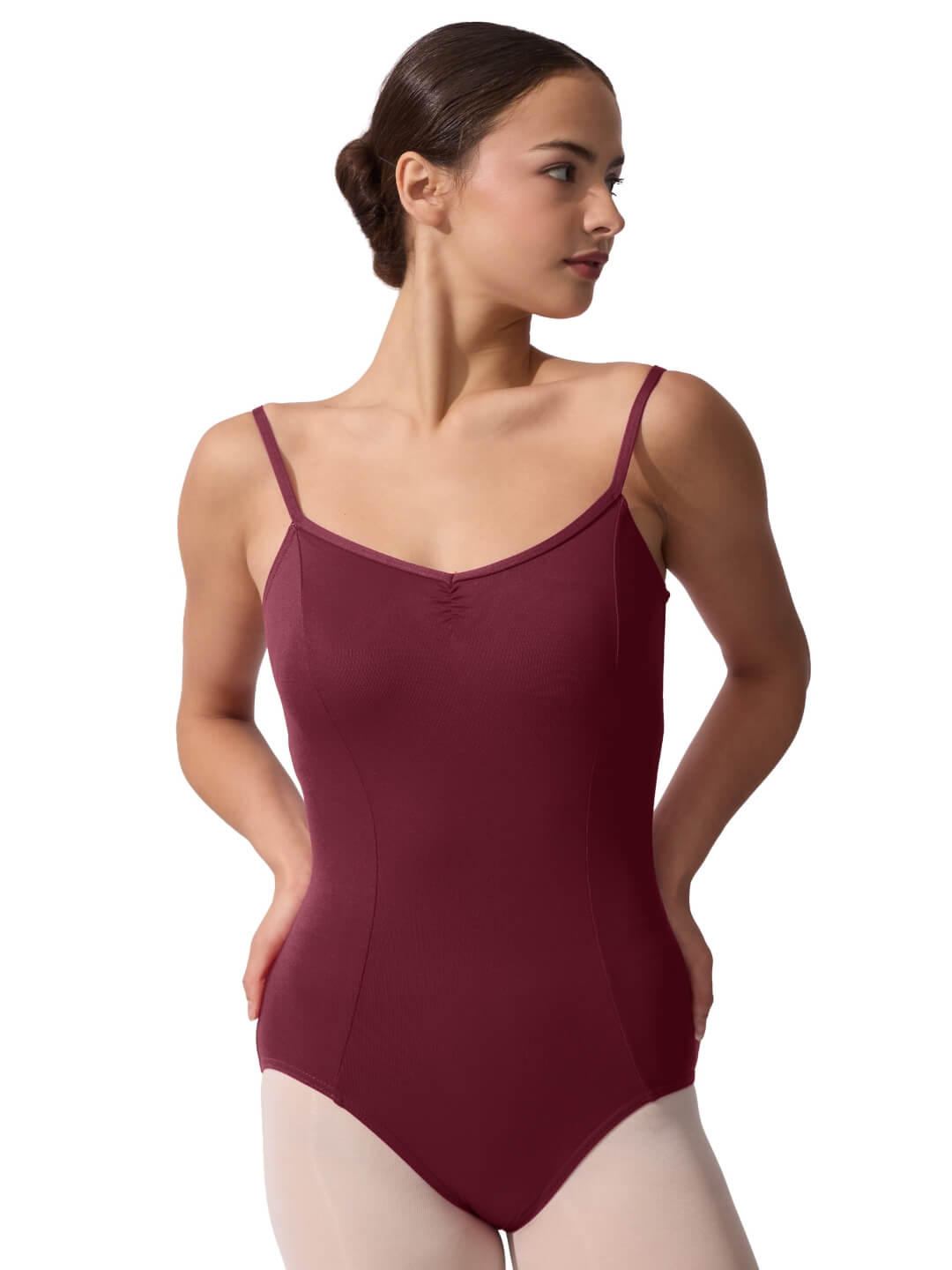 Capezio Capezio Studio Collection Dual Pinch Camisole Leotard with Princess Seams, Adjustable Straps and Bratek®