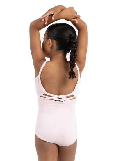 Capezio Children's V-Neck Cami Leotard with Strappy Back