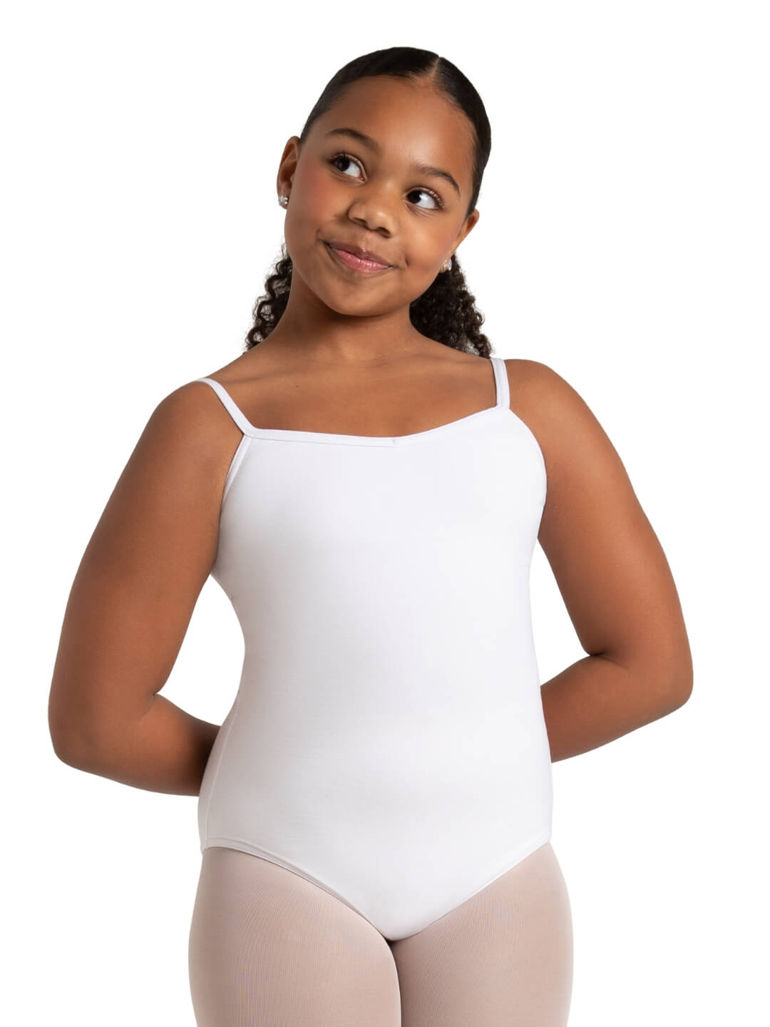 Capezio Children's V-Neck Cami Leotard with Strappy Back