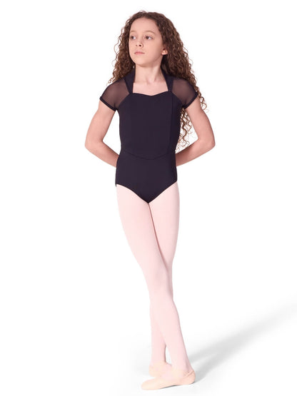 Capezio Capezio Soft Elegance Corset Short Sleeve Leotard - Tween