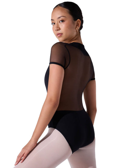 Capezio Capezio Soft Elegance Corset Short Sleeve Leotard