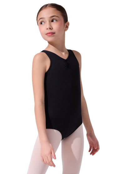 Capezio Capezio Studio Collection Pinch Front V Neck Leotard - Child