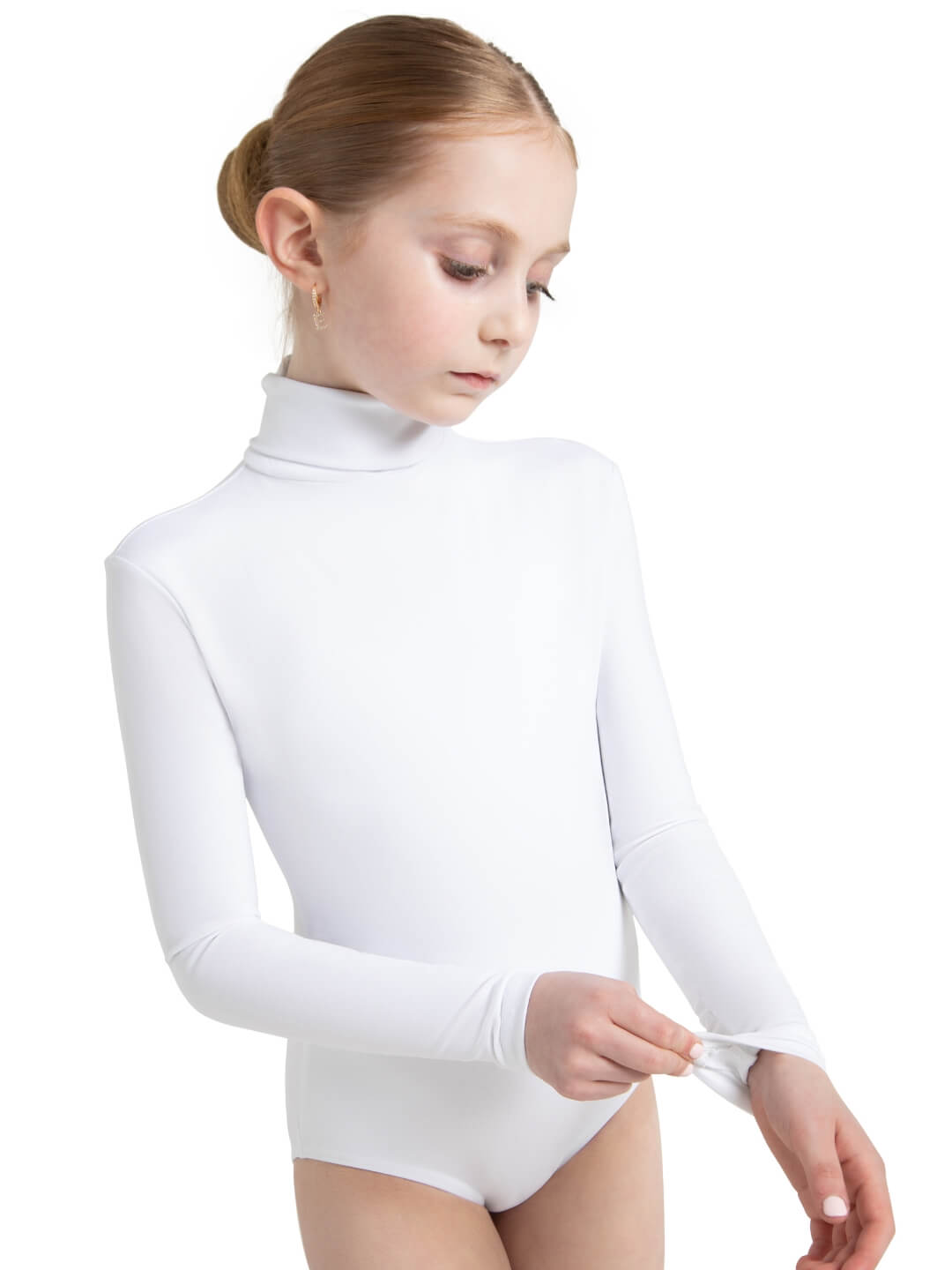 Capezio Children's Turtleneck Leotard with Discreet Snaps