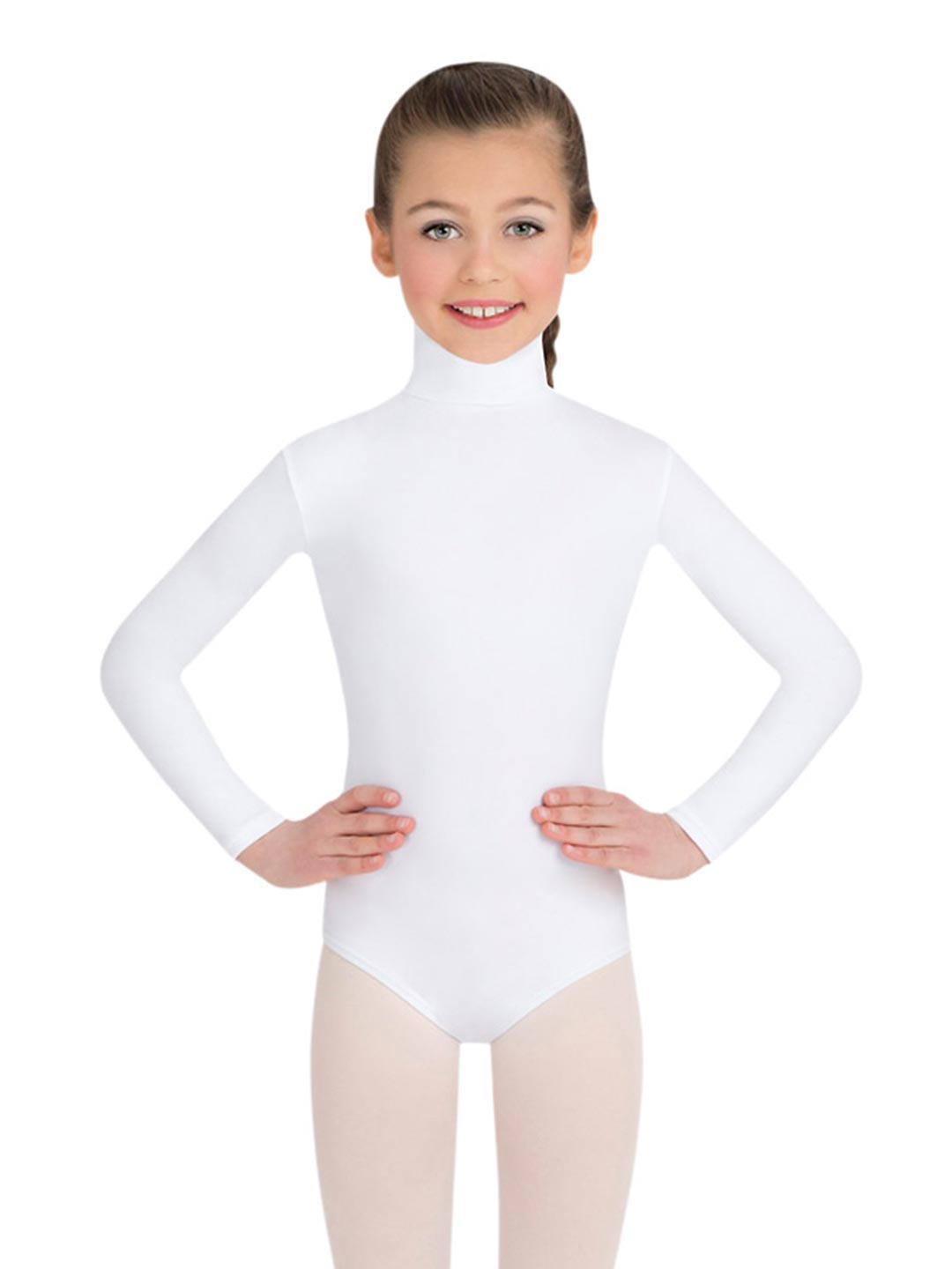 Capezio Children's Turtleneck Leotard with Discreet Snaps