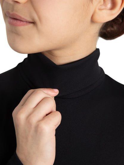 Capezio Children's Turtleneck Leotard with Discreet Snaps
